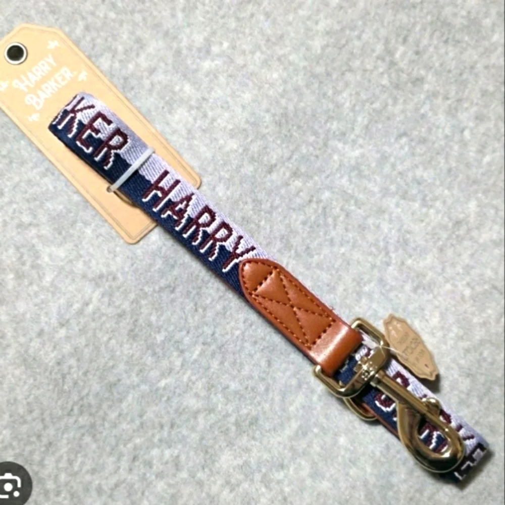 Harry Barker Dog Leash with Brown Handle 6ft New with Tag